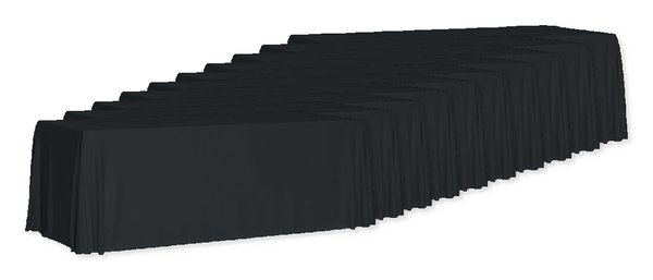 Pack of 100 GiftRetail MO2103 - BRIDGE Premium Large Polyester Tablecloth for Events