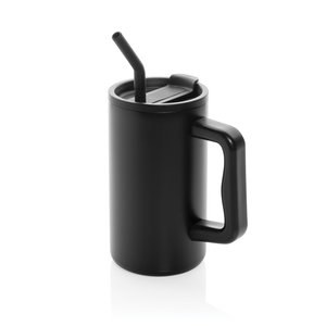 XD Collection P437.31 - Cube RCS certified recycled steel mug 800ml