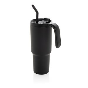 XD Collection P437.32 - Graphic 360 RCS certified recycled steel tumbler 900ml